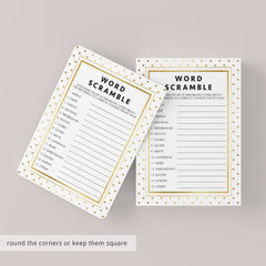 Gold polka dots baby shower ideas by LittleSizzle