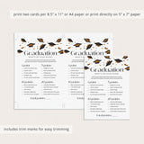 What's On Your Phone Graduation Game Printable