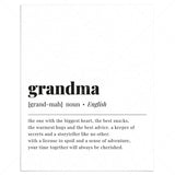 Grandma Definition Printable by LittleSizzle