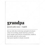Grandpa Definition Printable by LittleSizzle