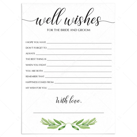 green advice and wishes for the newly weds by LittleSizzle