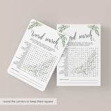Word Search Printable Gender Neutral Baby Shower Game