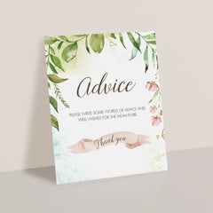 Garden baby shower decorations printable by LittleSizzle