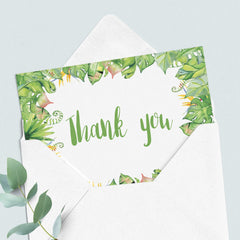 Jungle Party Supplies Cards, Tags and Planner Sheets
