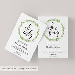 Editable Baby Shower Invite by LittleSizzle