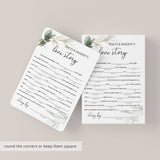 green and gold love story mad libs game template
