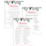 Greenery Christmas Party Games for Adults by LittleSizzle