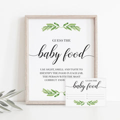 Guessing how many printable cards green leaf by LittleSizzle