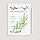 Price is right printable for gender neutral baby shower by LittleSizzle