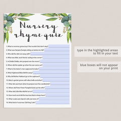 Zoom baby shower trivia by LittleSizzle