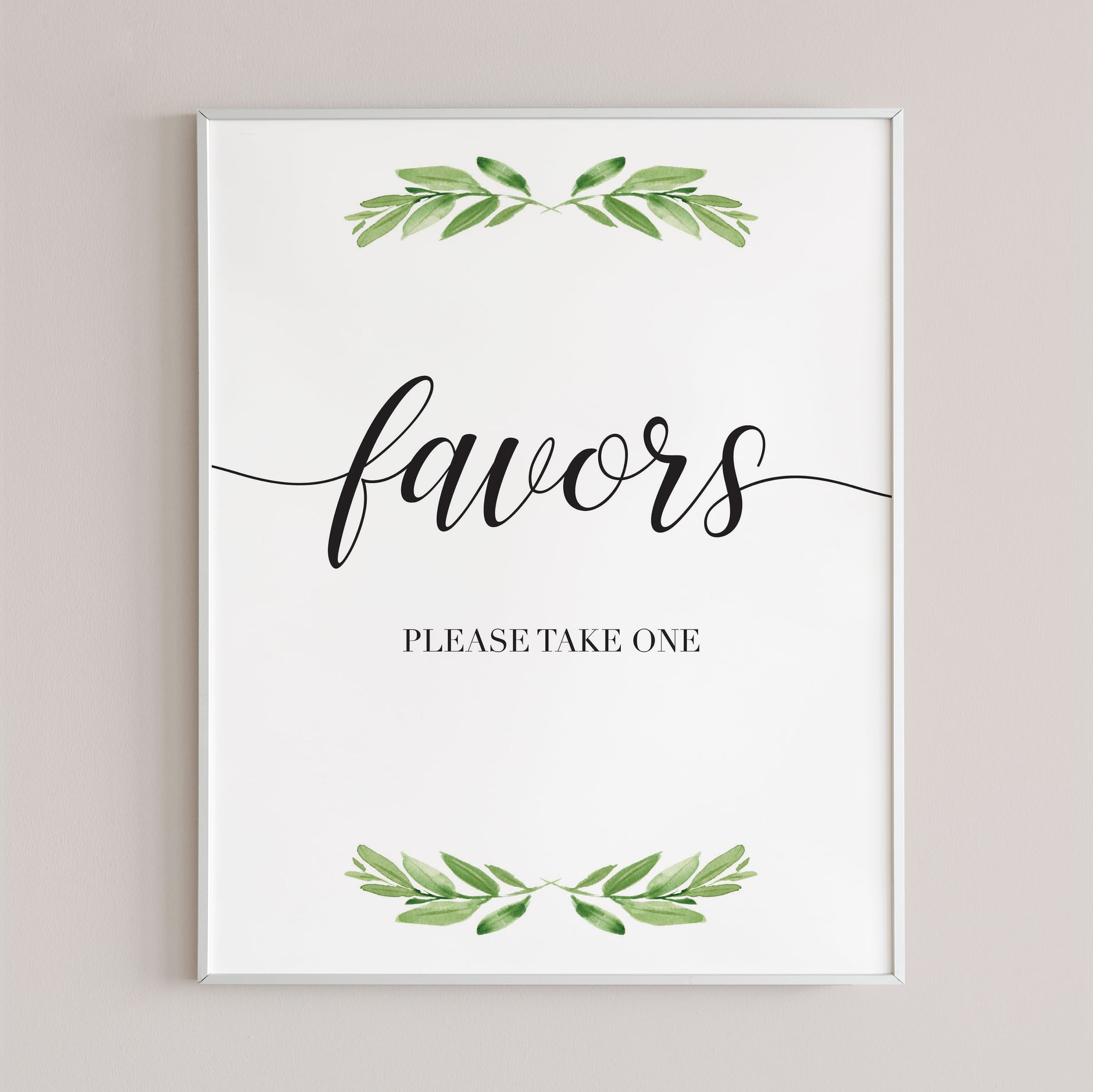 Printable party Favors table signs Instant download tagged