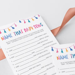 Summer baby shower game instant download by LittleSizzle