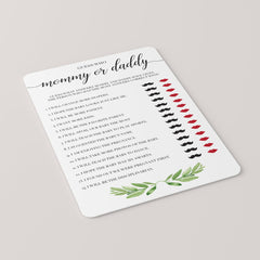 Coed baby shower game mommy or daddy by LittleSizzle