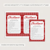 Knitted Christmas Sweater Theme Party Games Bundle