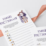 Halloween Emojis Game with Answers Printable