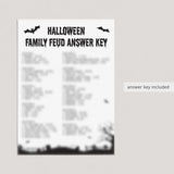 Halloween Family Feud Printable