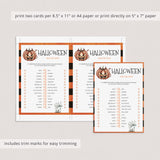 Halloween This or That Game Printable