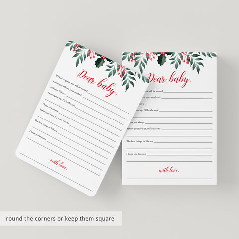 Christmas Theme Baby Shower Games Bundle Printable | Instant Download ...