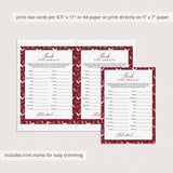 Fun Christmas Party Games Package Printable