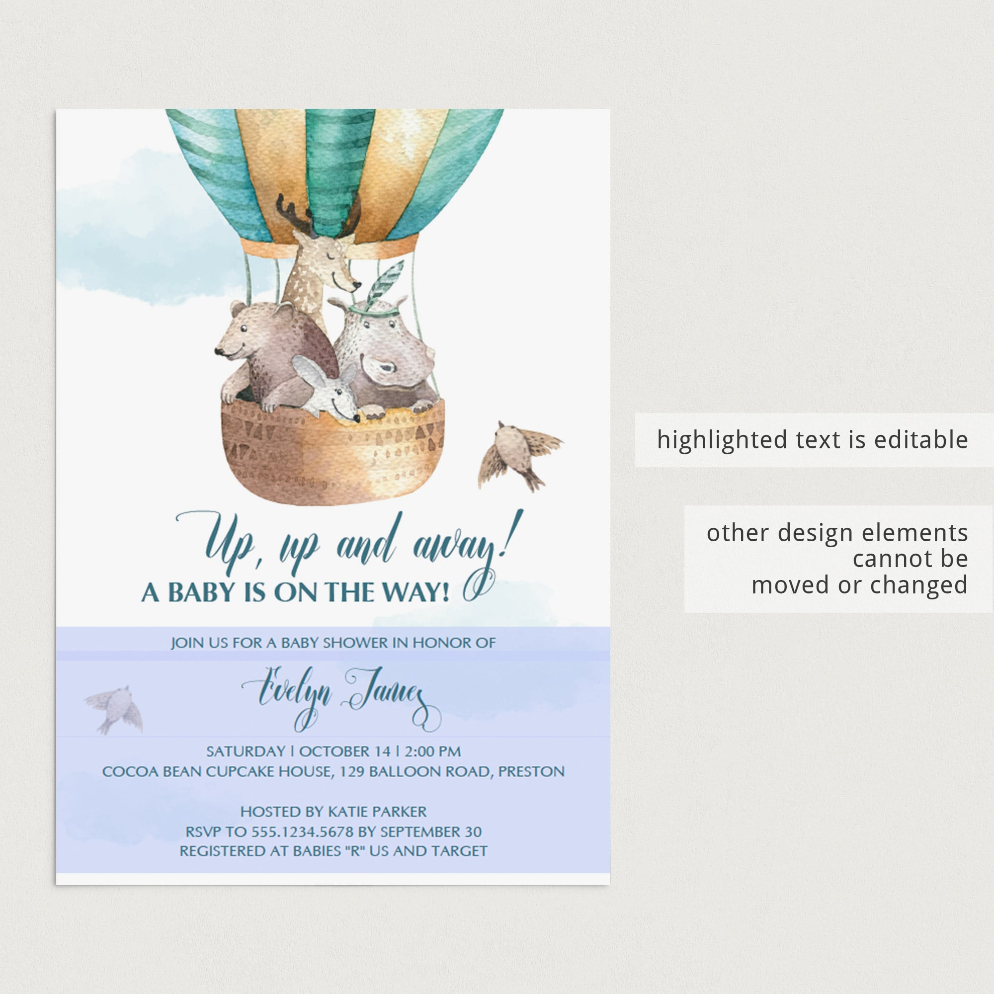 Customize your own baby shower invitation by LittleSizzle