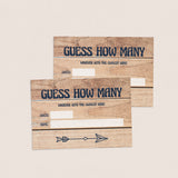 Guess how many template for boy baby shower by LittleSizzle