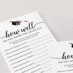 Graduation Games for Her Printable