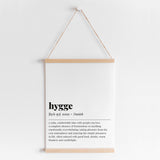 Hygge Definition Print Instant Download