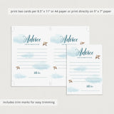 Advice for the parents-to-be baby shower printable neutral by LittleSizzle