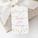 pink and yellow favor tags download PDF by LittleSizzle
