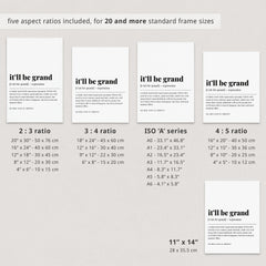 It'll Be Grand Definition Print Instant Download