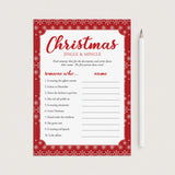 Jingle & Mingle Christmas Party Game Printable by LittleSizzle