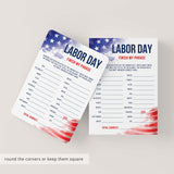 Patriotic Party Game for Family Labor Day Finish My Phrase