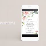 Long distance bridal shower invitation template by LittleSizzle