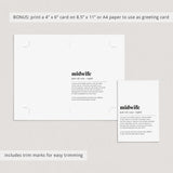 Midwife Definition Print Instant Download
