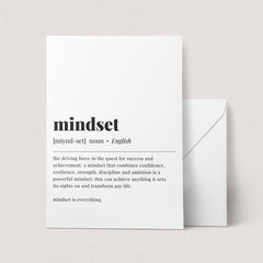Mindset Definition Print Digital Download