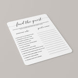 Find the guest ice breaker game template by LittleSizzle