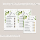 He said she said baby shower game instant download PDF by LittleSizzle