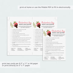 Funny Galentine's Day Games Bundle for Zoom & Printable