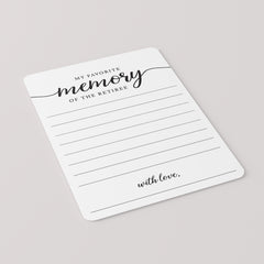 Retirement Favorite Memory Of The Retiree Cards