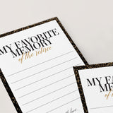 My Favorite Memory With The Retiree Cards Printable