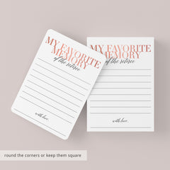 My Favorite Memory Of The Retiree Cards for Women Printable