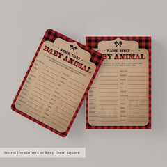 Baby animal matching game with answers by LittleSizzle