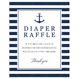 Boy shower diaper raffle sign printable by LittleSizzle