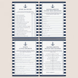 Nauti Bachelorette Party Games Printable by LittleSizzle
