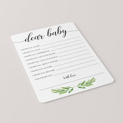 Virtual Baby Shower Game Bundle Greenery