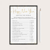 New Year's Eve Games for Family Printable