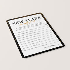 New Years Games for Families Printable