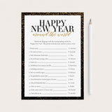 New Years Games for Families Printable