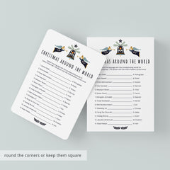 Scandinavian Christmas Game Around The World Printable