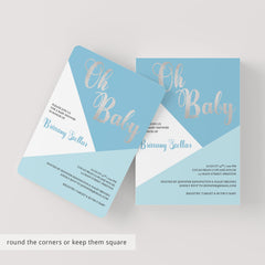 Prince baby shower invite templates for boy by LittleSizzle